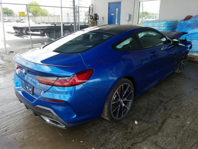 Photo 3 VIN: WBABC4C51KBU96896 - BMW M850XI 