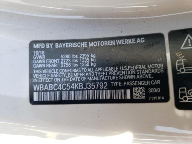 Photo 11 VIN: WBABC4C54KBJ35792 - BMW M8 