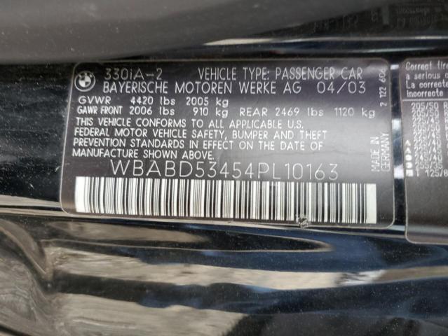 Photo 11 VIN: WBABD53454PL10163 - BMW 3 SERIES 