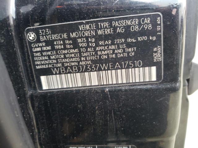 Photo 9 VIN: WBABJ7337WEA17510 - BMW 323 IC 