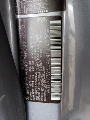 Photo 11 VIN: WBABW53404PL48006 - BMW 3 SERIES 