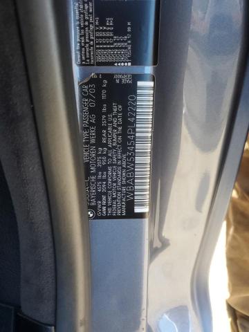 Photo 11 VIN: WBABW53454PL42220 - BMW 330 CI 