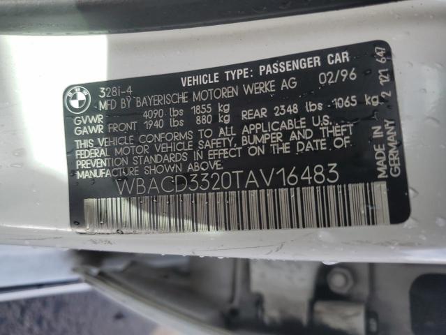 Photo 11 VIN: WBACD3320TAV16483 - BMW 3 SERIES 