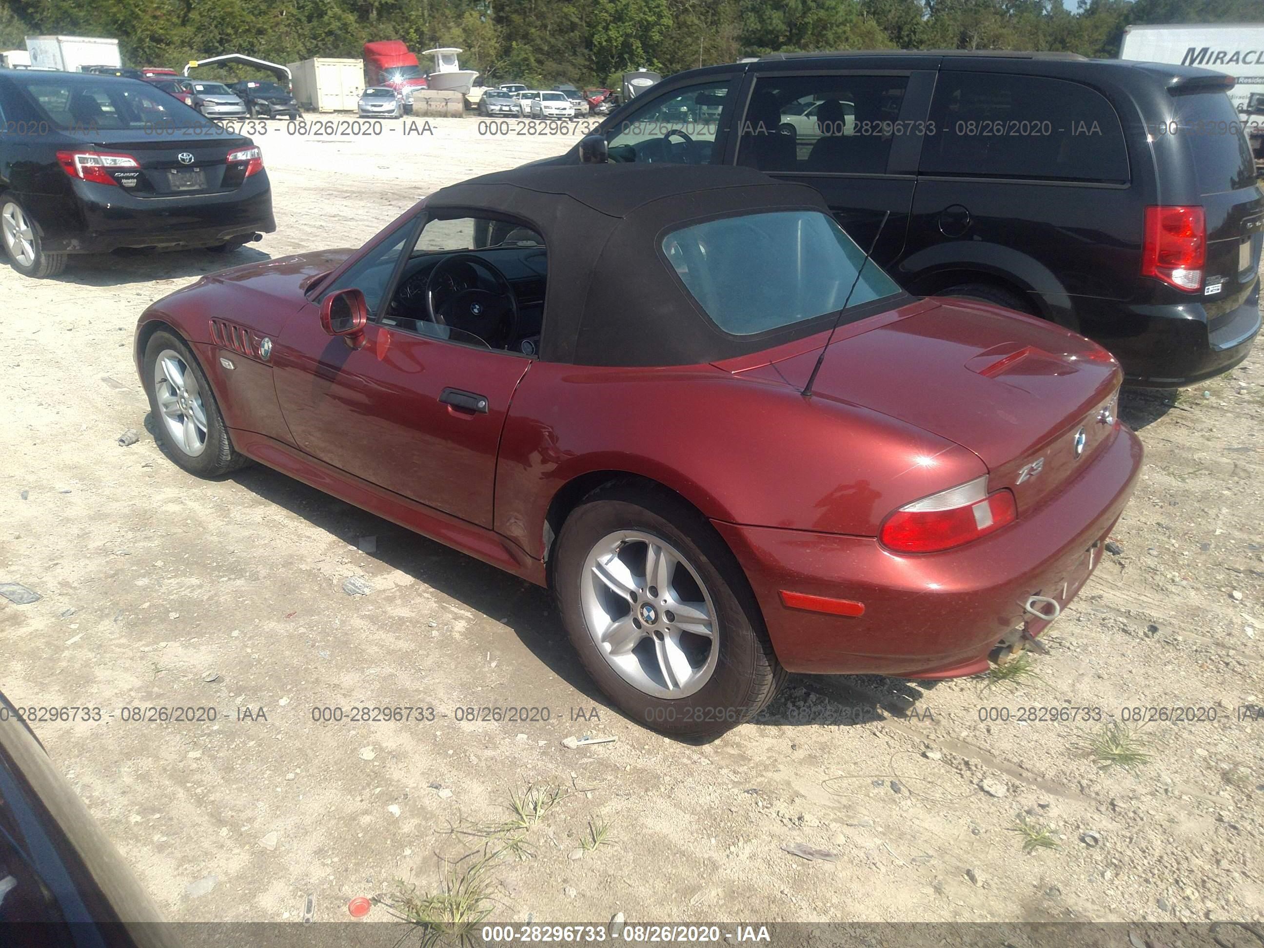 Photo 2 VIN: WBACH9345YLF91283 - BMW Z3 