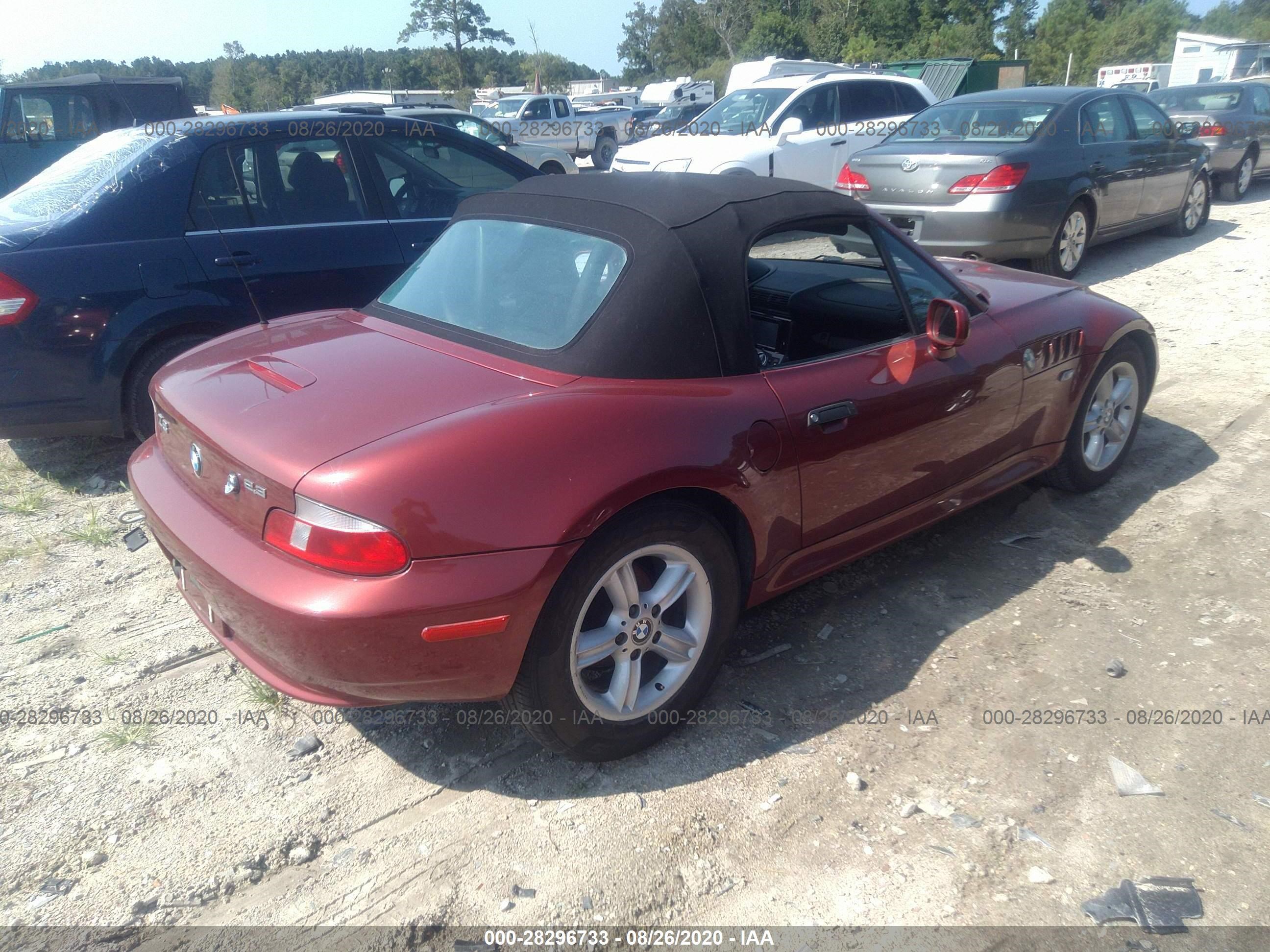 Photo 3 VIN: WBACH9345YLF91283 - BMW Z3 