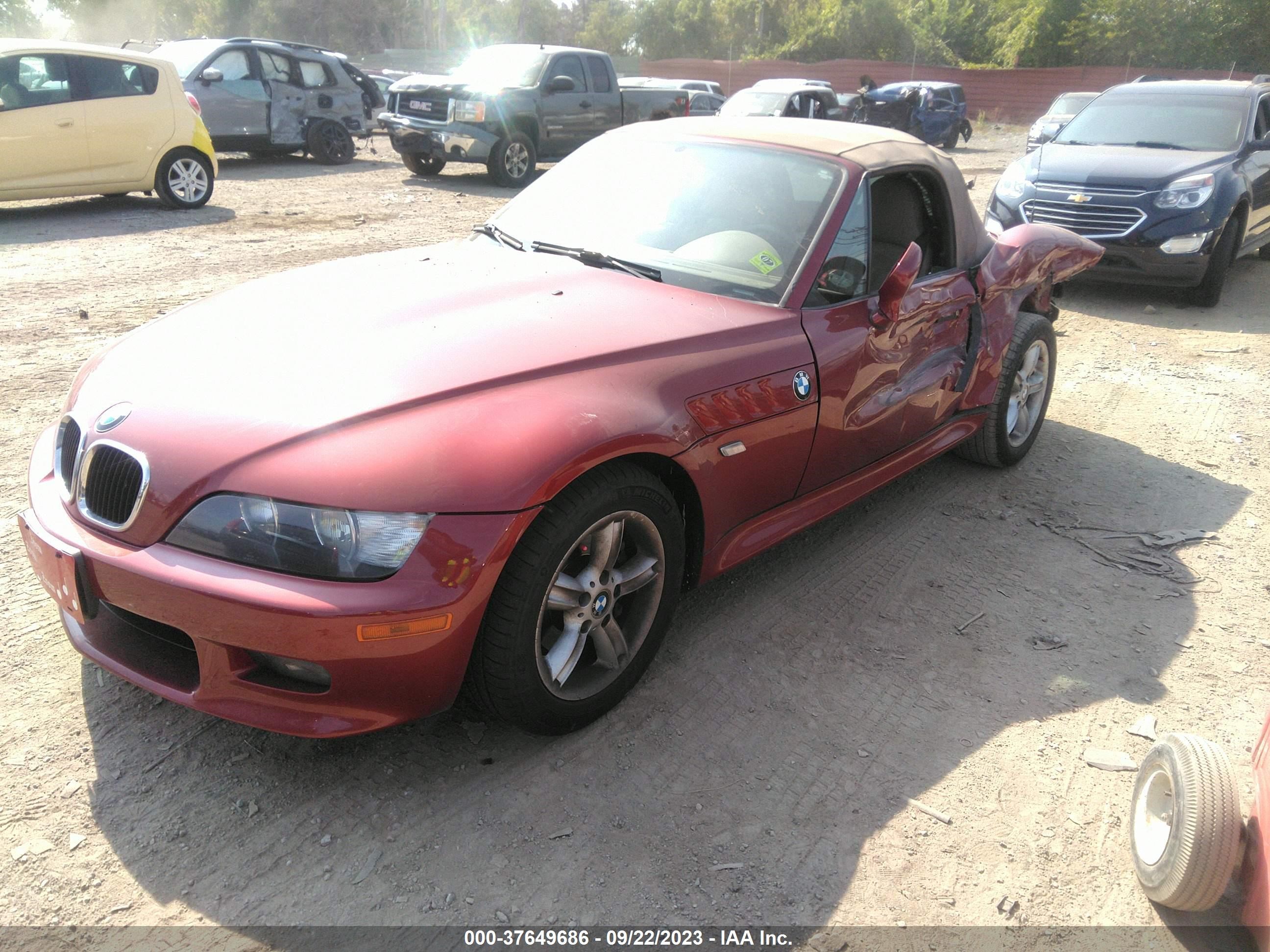 Photo 1 VIN: WBACN334X1LM02359 - BMW Z3 