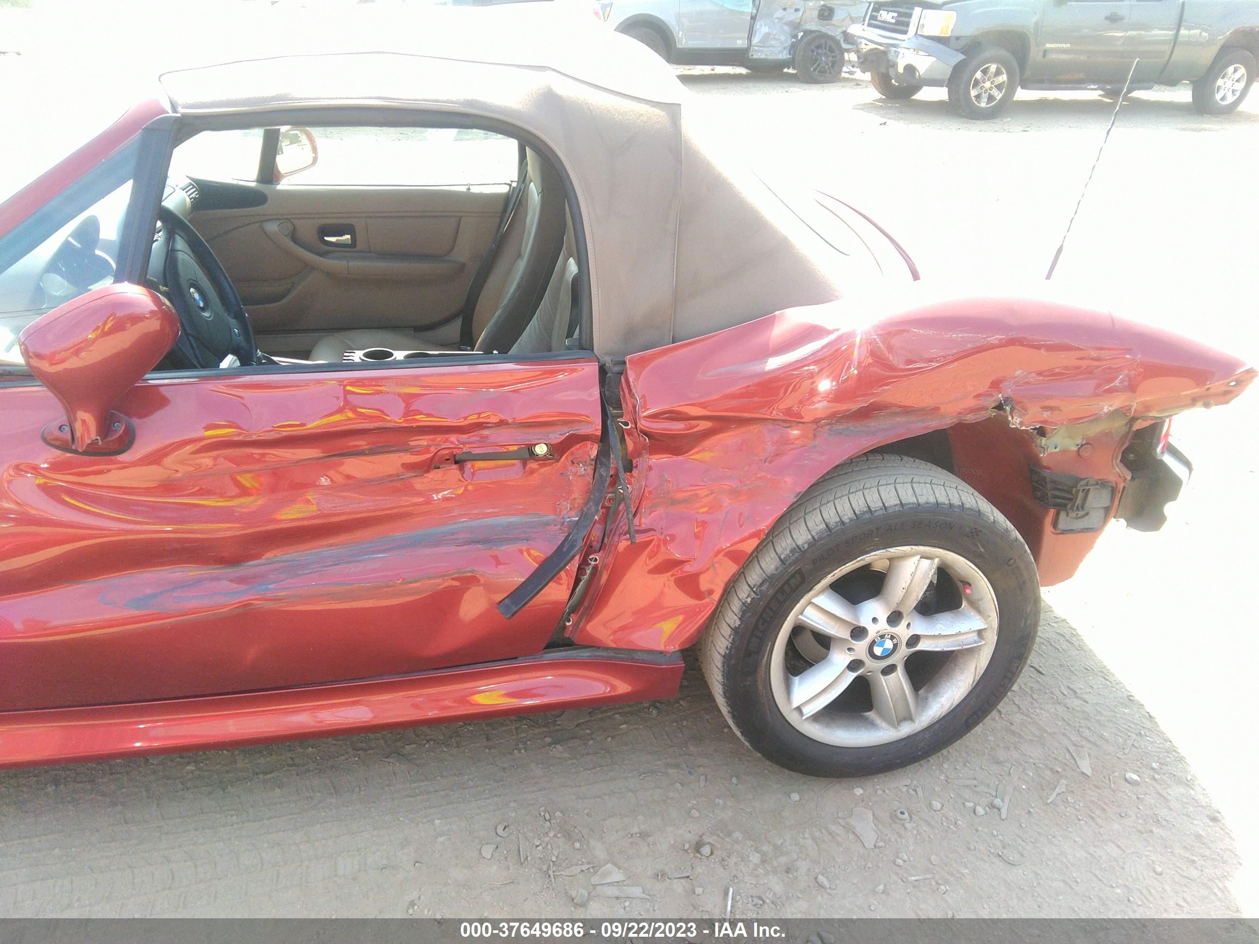 Photo 5 VIN: WBACN334X1LM02359 - BMW Z3 