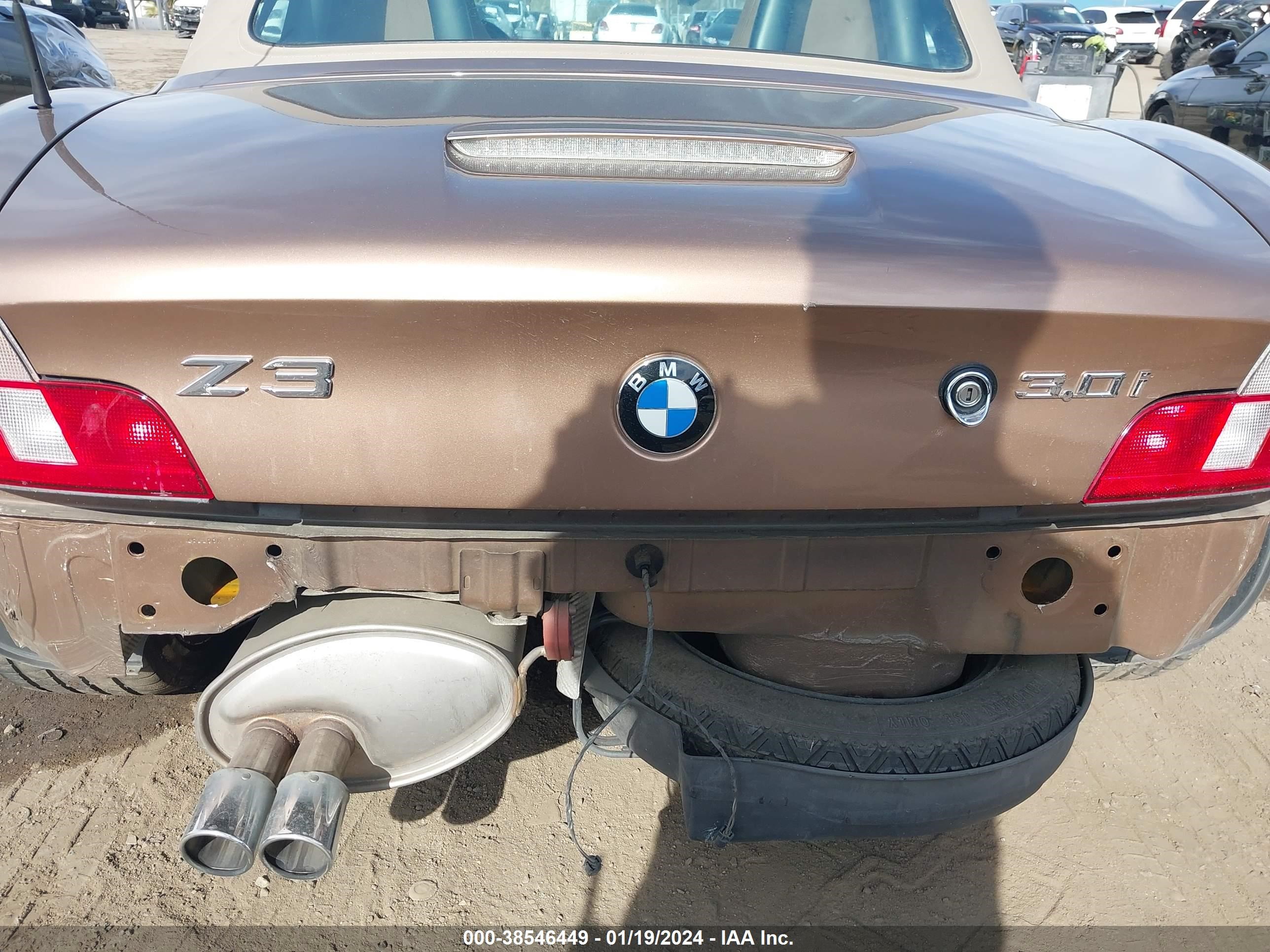 Photo 5 VIN: WBACN53461LL48330 - BMW Z3 