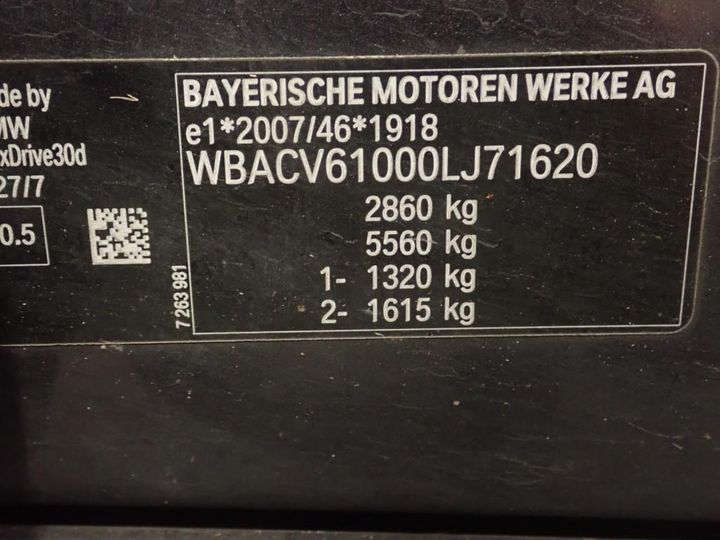 Photo 16 VIN: WBACV61000LJ71620 - BMW X5 