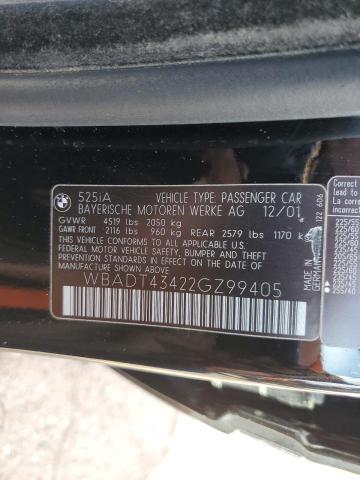 Photo 11 VIN: WBADT43422GZ99405 - BMW 5 SERIES 