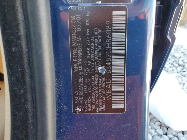 Photo 11 VIN: WBADT63482CH86089 - BMW 530 I AUTO 