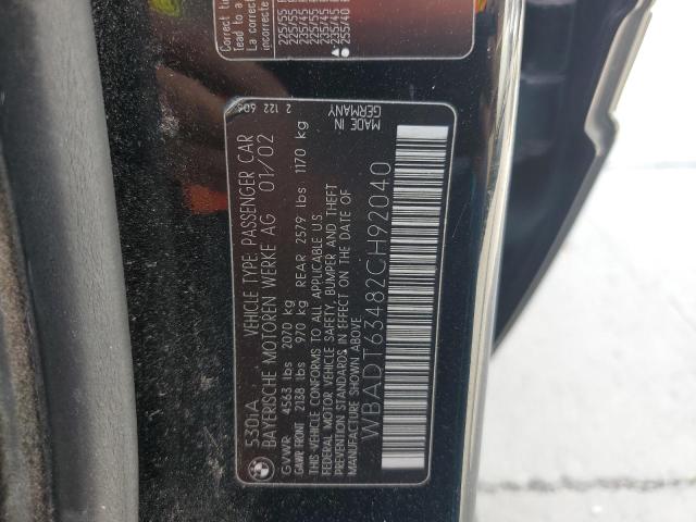 Photo 11 VIN: WBADT63482CH92040 - BMW 530 I AUTO 