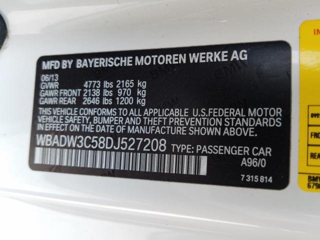 Photo 9 VIN: WBADW3C58DJ527208 - BMW 328 I 