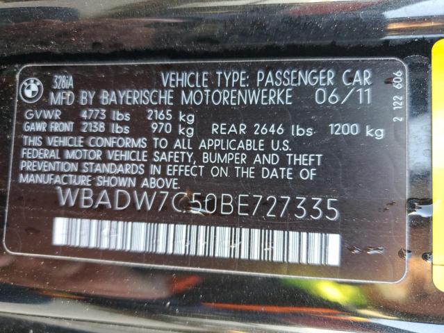 Photo 11 VIN: WBADW7C50BE727335 - BMW 328 I SULE 