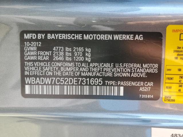 Photo 11 VIN: WBADW7C52DE731695 - BMW 328 I SULE 