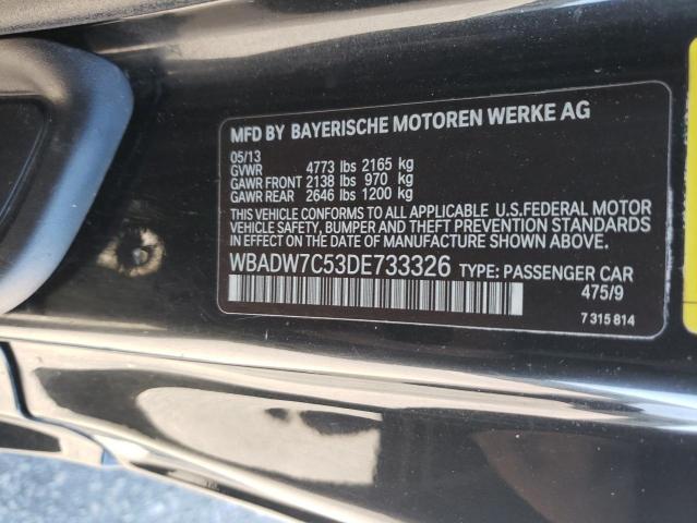 Photo 11 VIN: WBADW7C53DE733326 - BMW 3 SERIES 