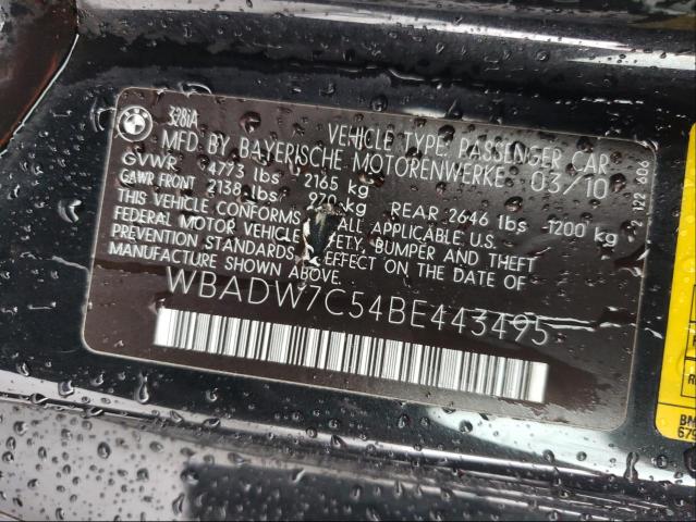 Photo 9 VIN: WBADW7C54BE443495 - BMW 328 I SULE 