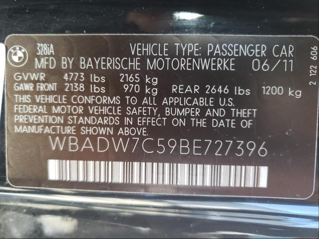 Photo 9 VIN: WBADW7C59BE727396 - BMW 328 I SULE 