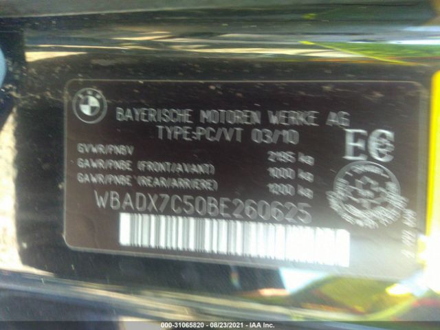 Photo 8 VIN: WBADX7C50BE260625 - BMW 3 