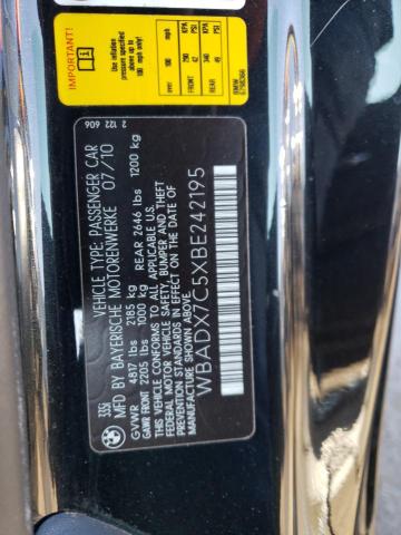 Photo 11 VIN: WBADX7C5XBE242195 - BMW 335 I 