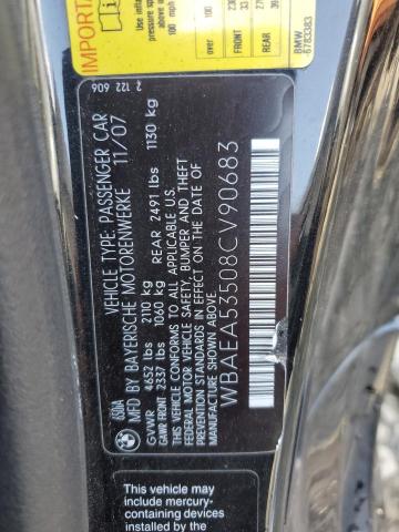 Photo 12 VIN: WBAEA53508CV90683 - BMW 650 I 