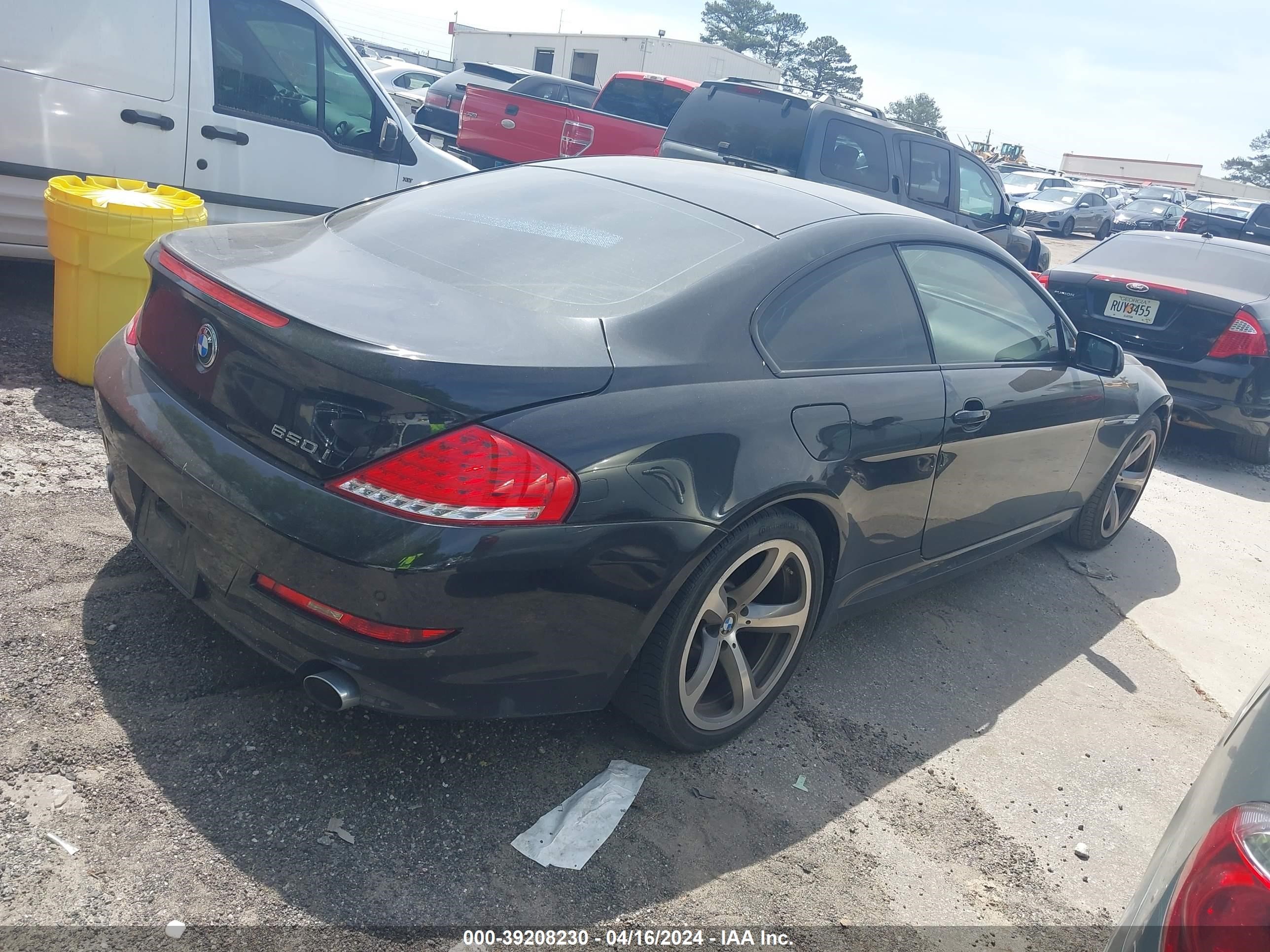 Photo 3 VIN: WBAEA53548CV90671 - BMW 6ER 