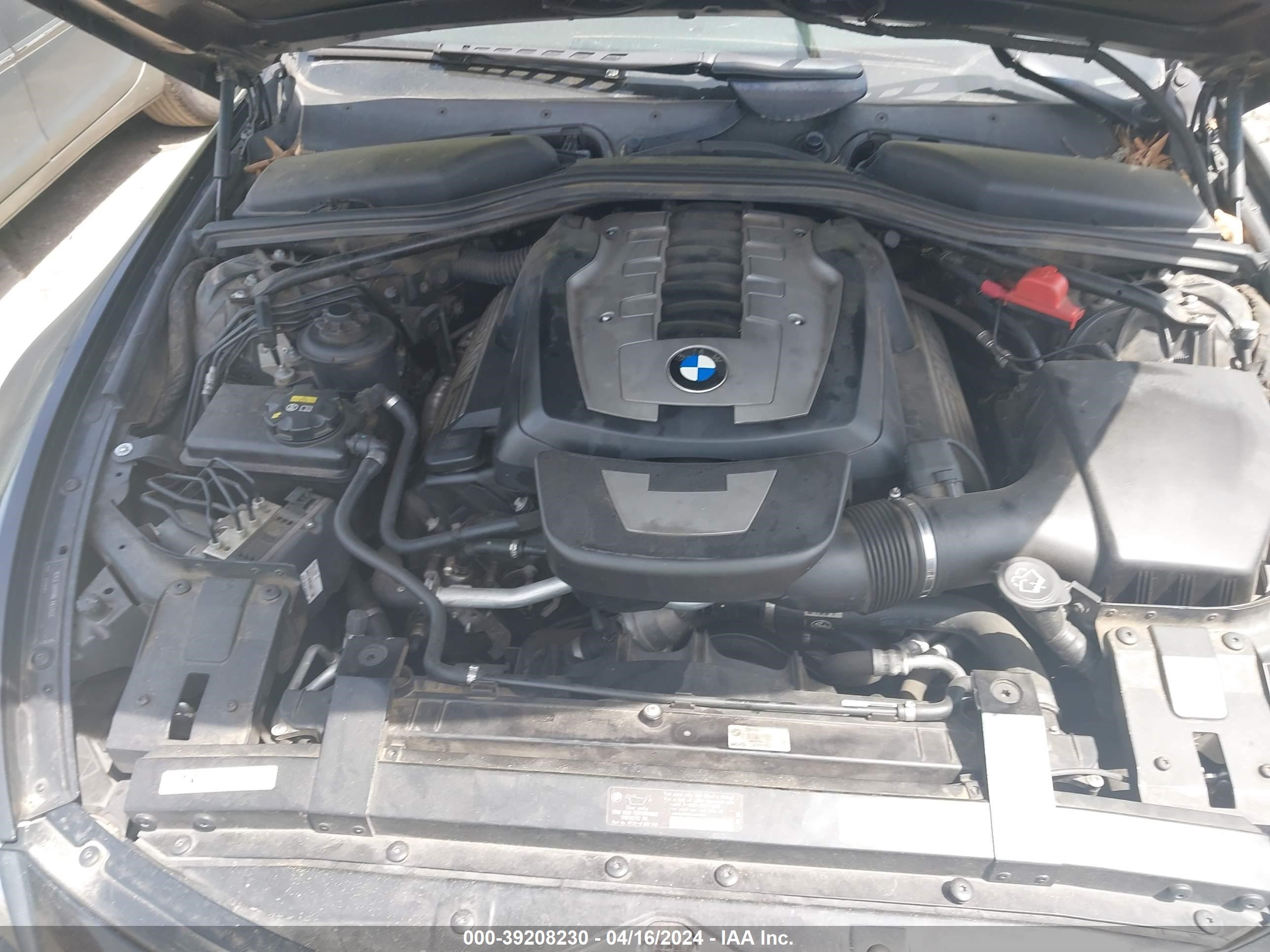 Photo 9 VIN: WBAEA53548CV90671 - BMW 6ER 