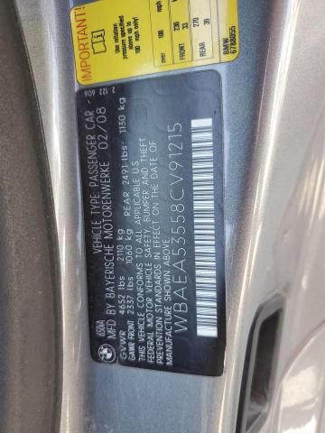 Photo 11 VIN: WBAEA53558CV91215 - BMW 6 SERIES 