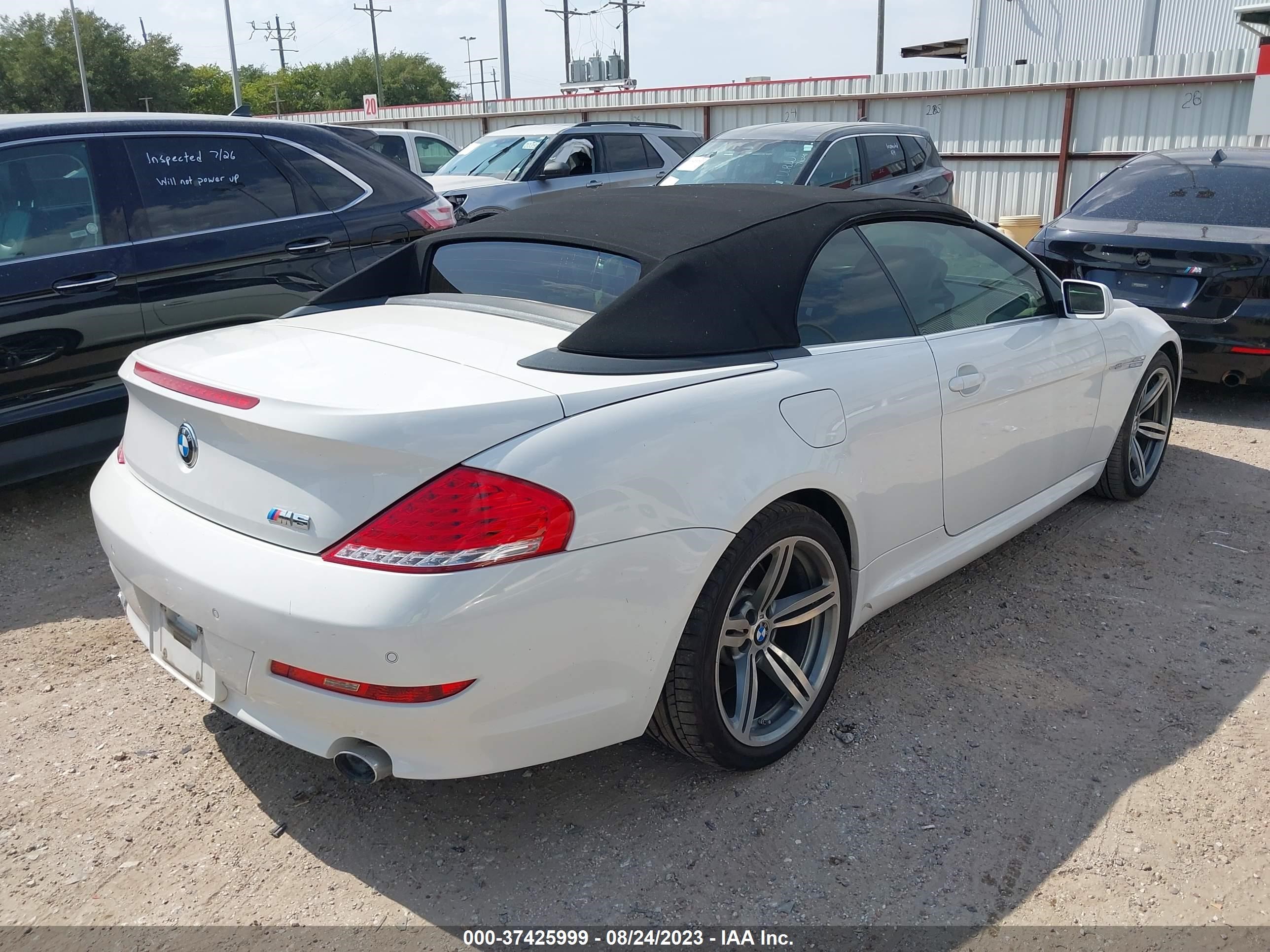 Photo 3 VIN: WBAEB53508CX62577 - BMW 6ER 