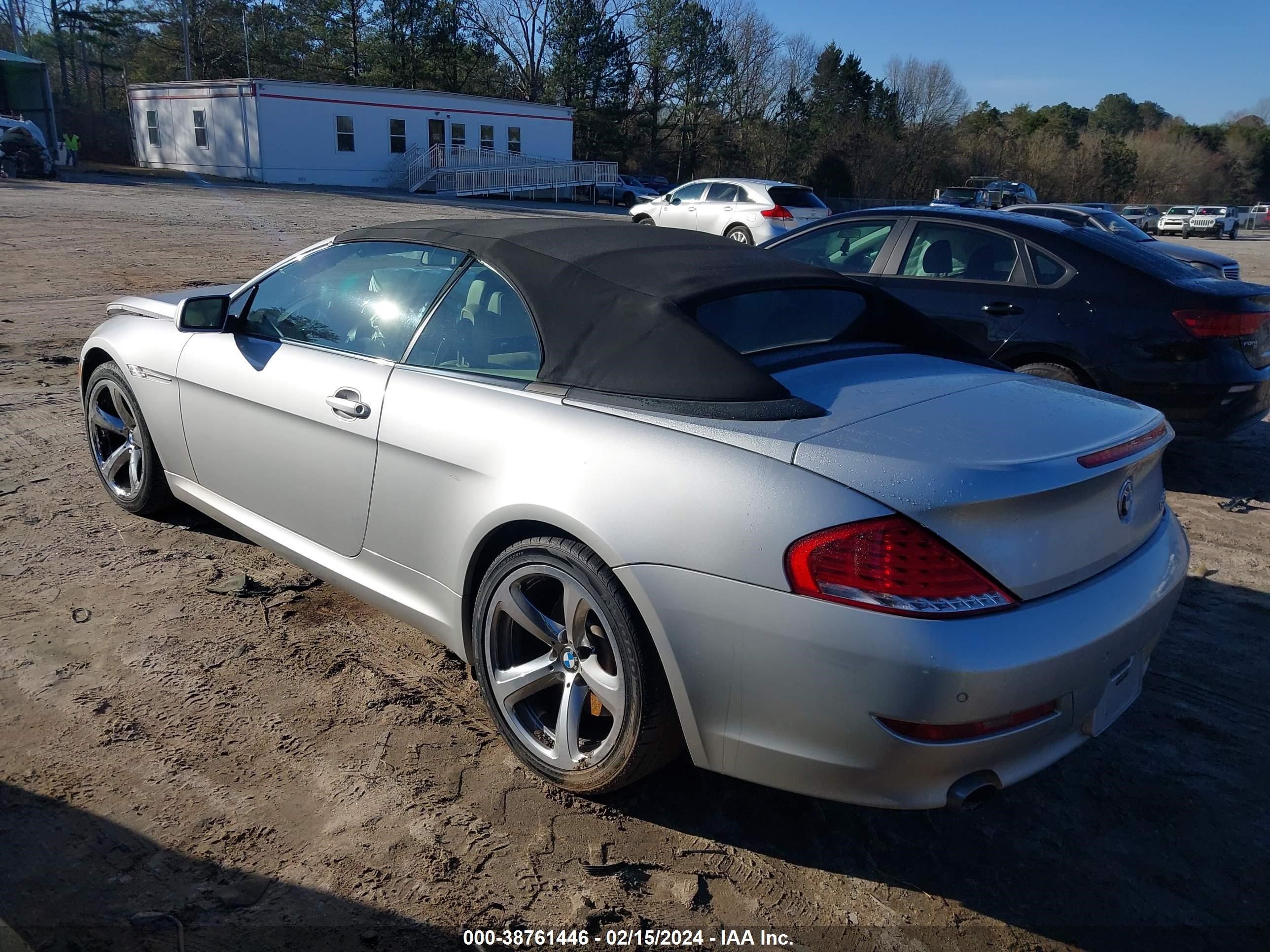 Photo 2 VIN: WBAEB53528CX63651 - BMW 6ER 