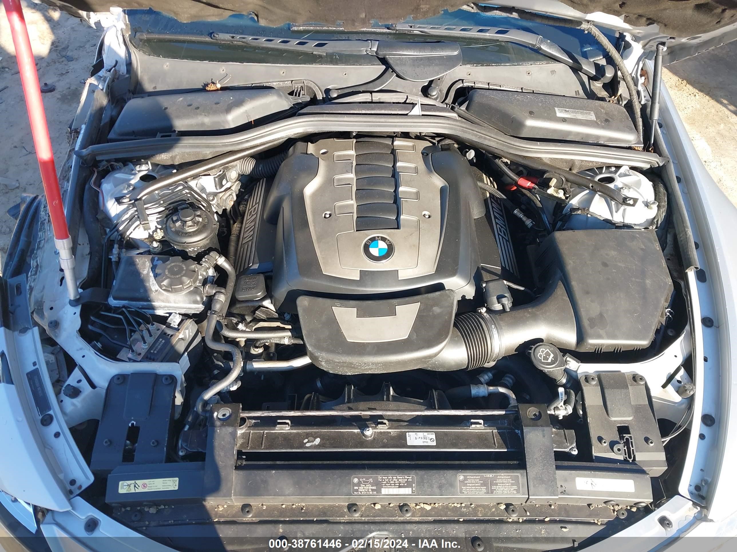 Photo 9 VIN: WBAEB53528CX63651 - BMW 6ER 