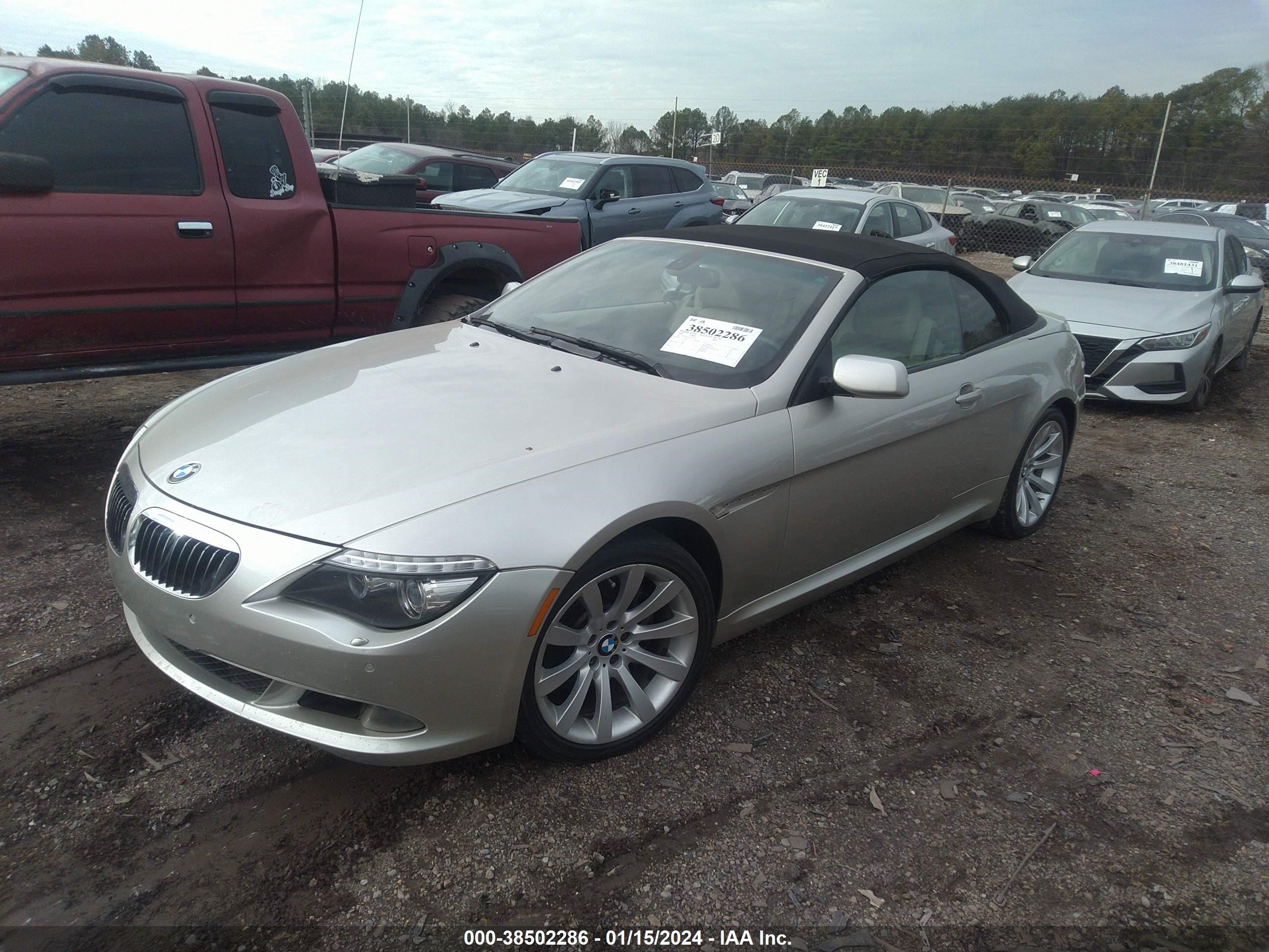 Photo 1 VIN: WBAEB53529CX64932 - BMW 6ER 