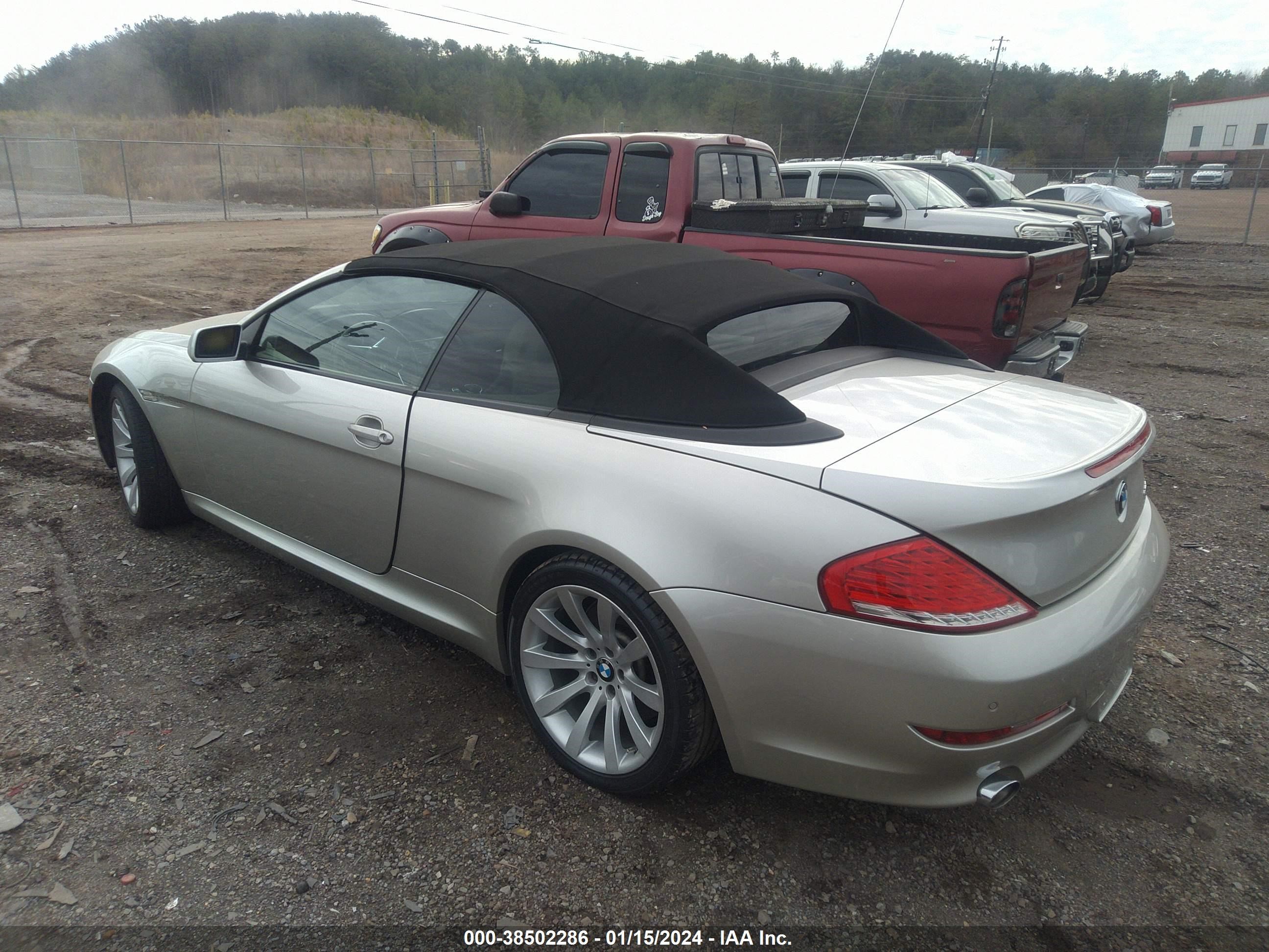 Photo 2 VIN: WBAEB53529CX64932 - BMW 6ER 