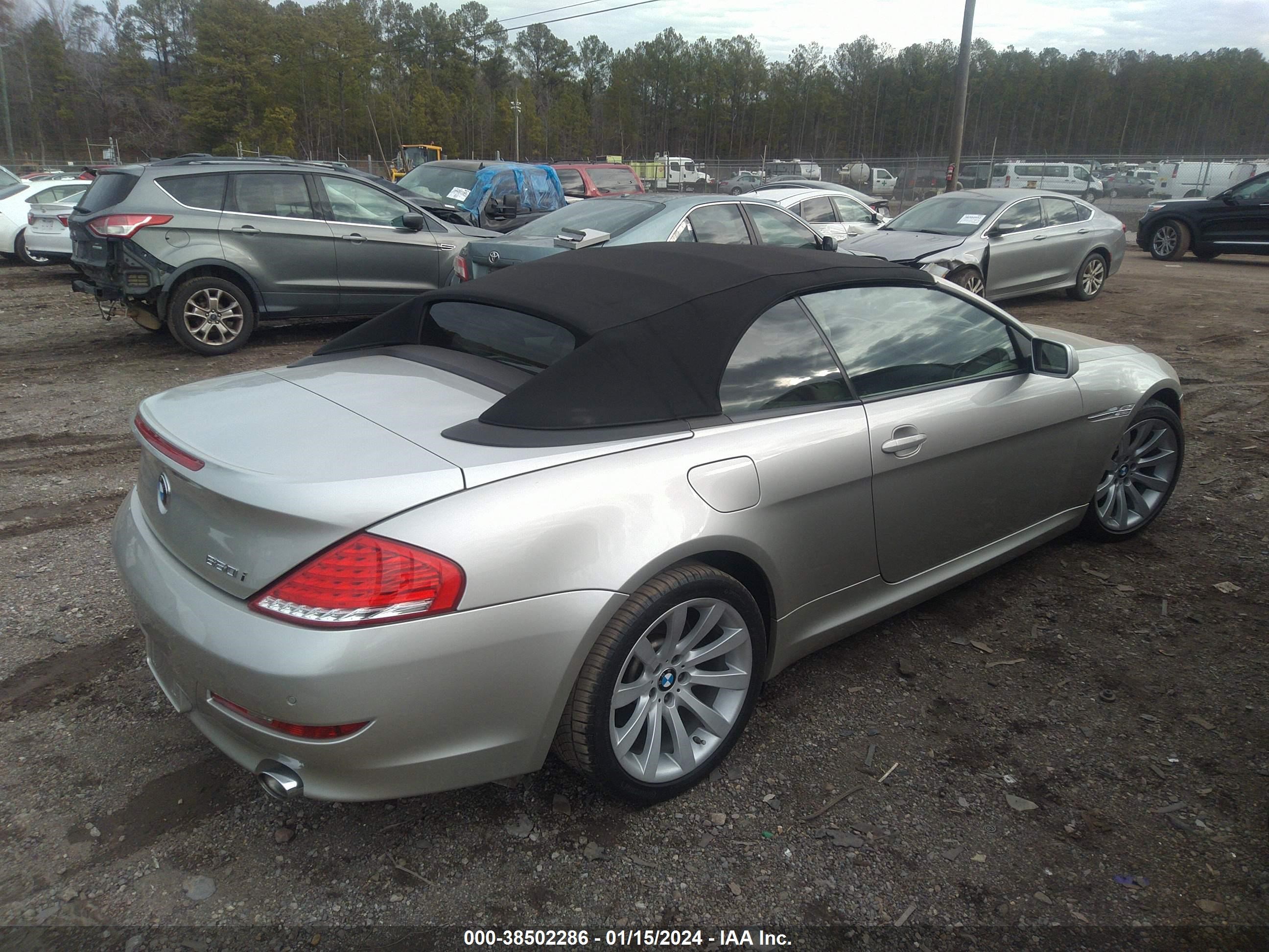 Photo 3 VIN: WBAEB53529CX64932 - BMW 6ER 