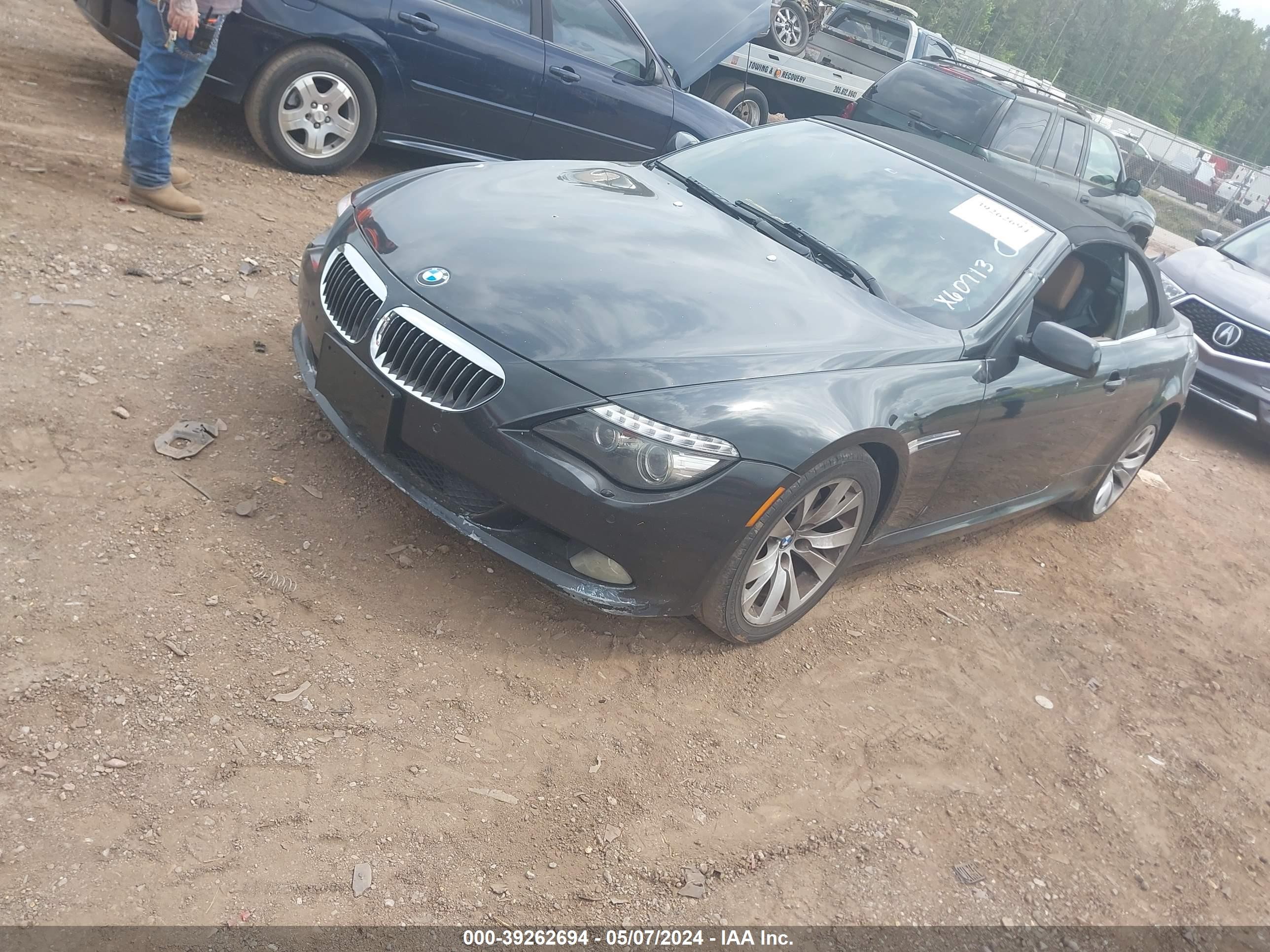 Photo 1 VIN: WBAEB53558CX60713 - BMW 6ER 