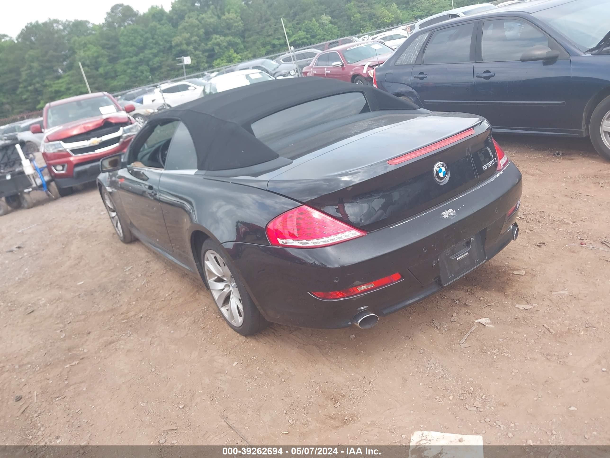 Photo 2 VIN: WBAEB53558CX60713 - BMW 6ER 