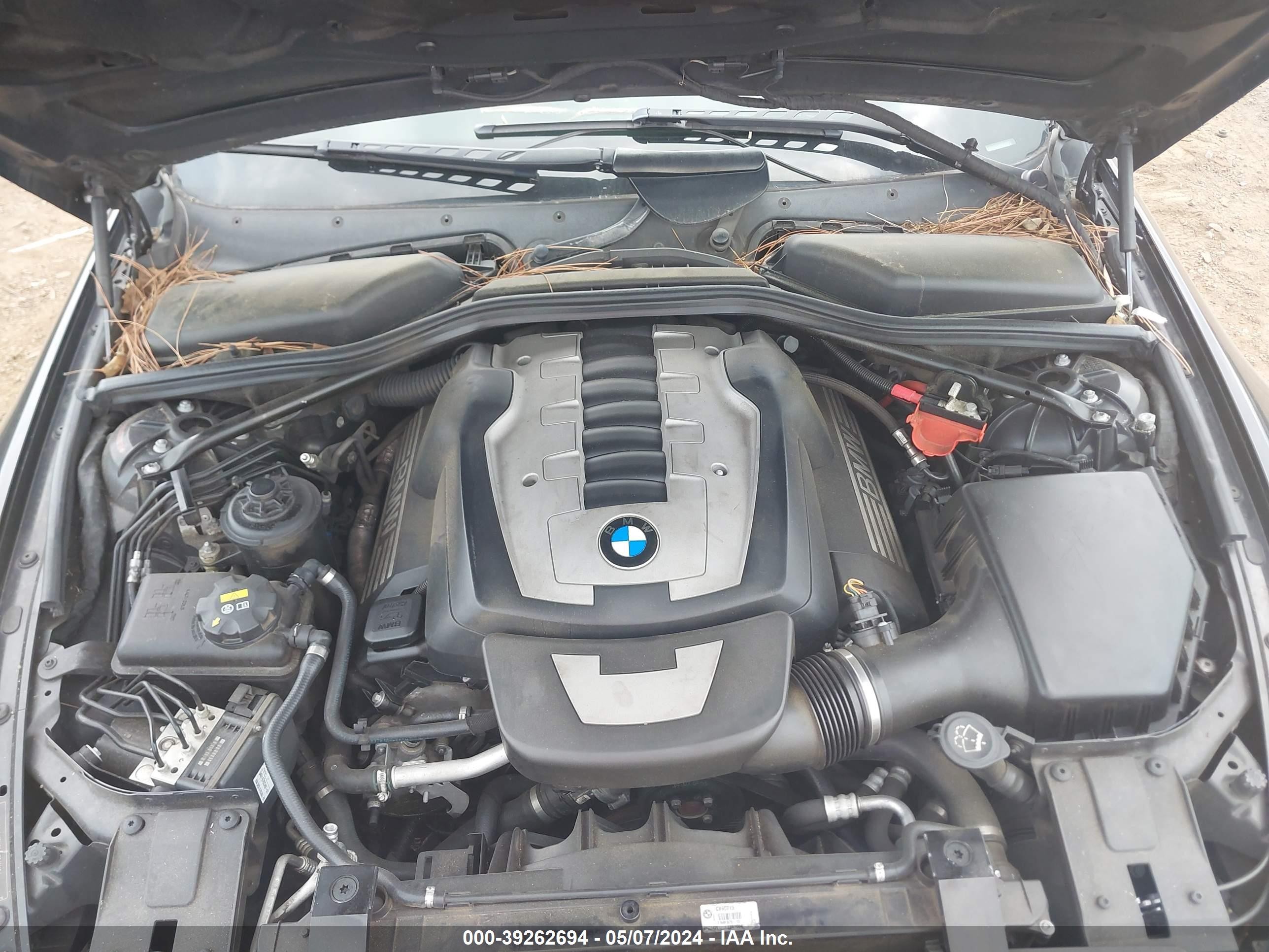 Photo 9 VIN: WBAEB53558CX60713 - BMW 6ER 