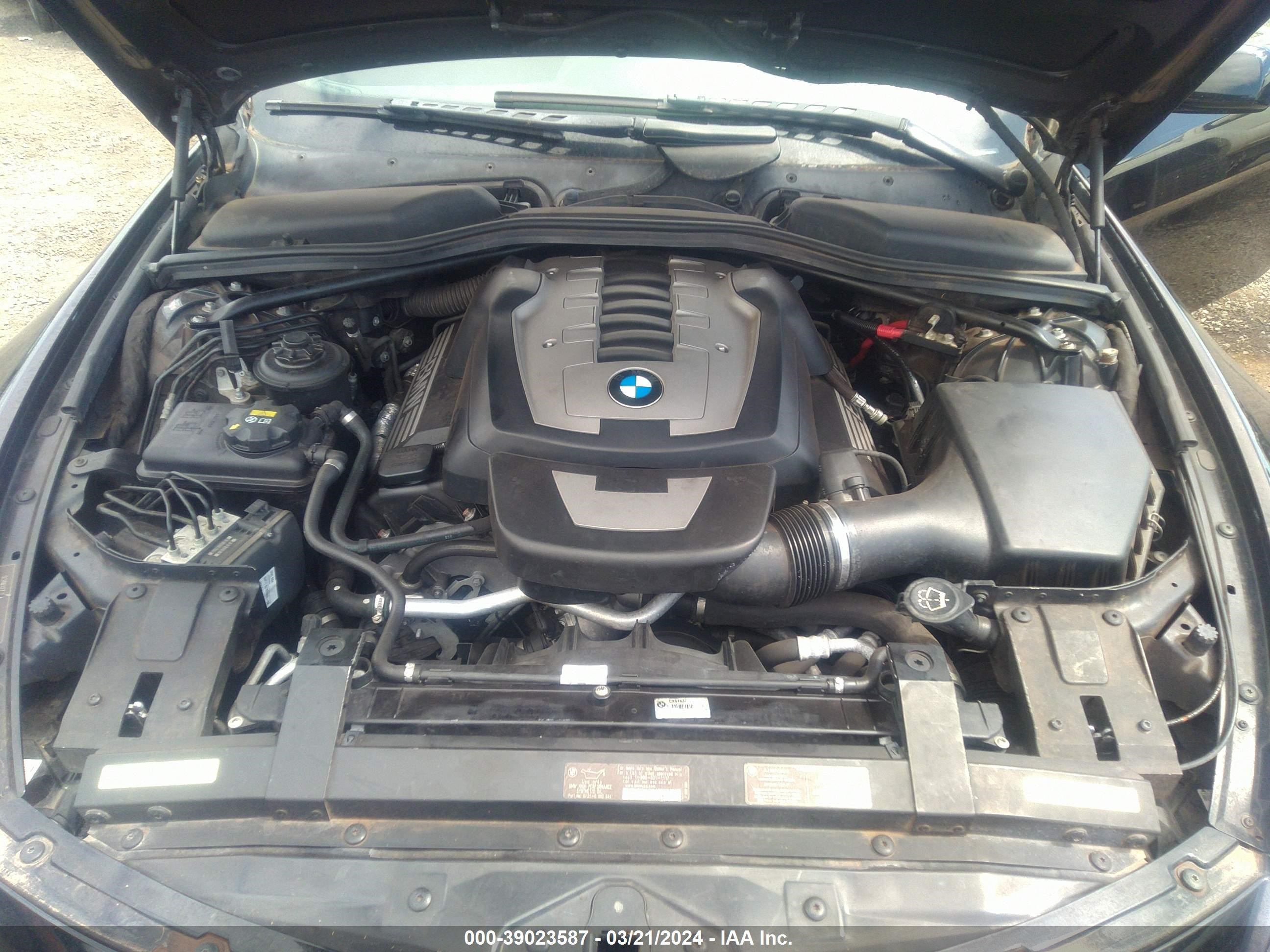 Photo 10 VIN: WBAEB53568CX61837 - BMW 6ER 