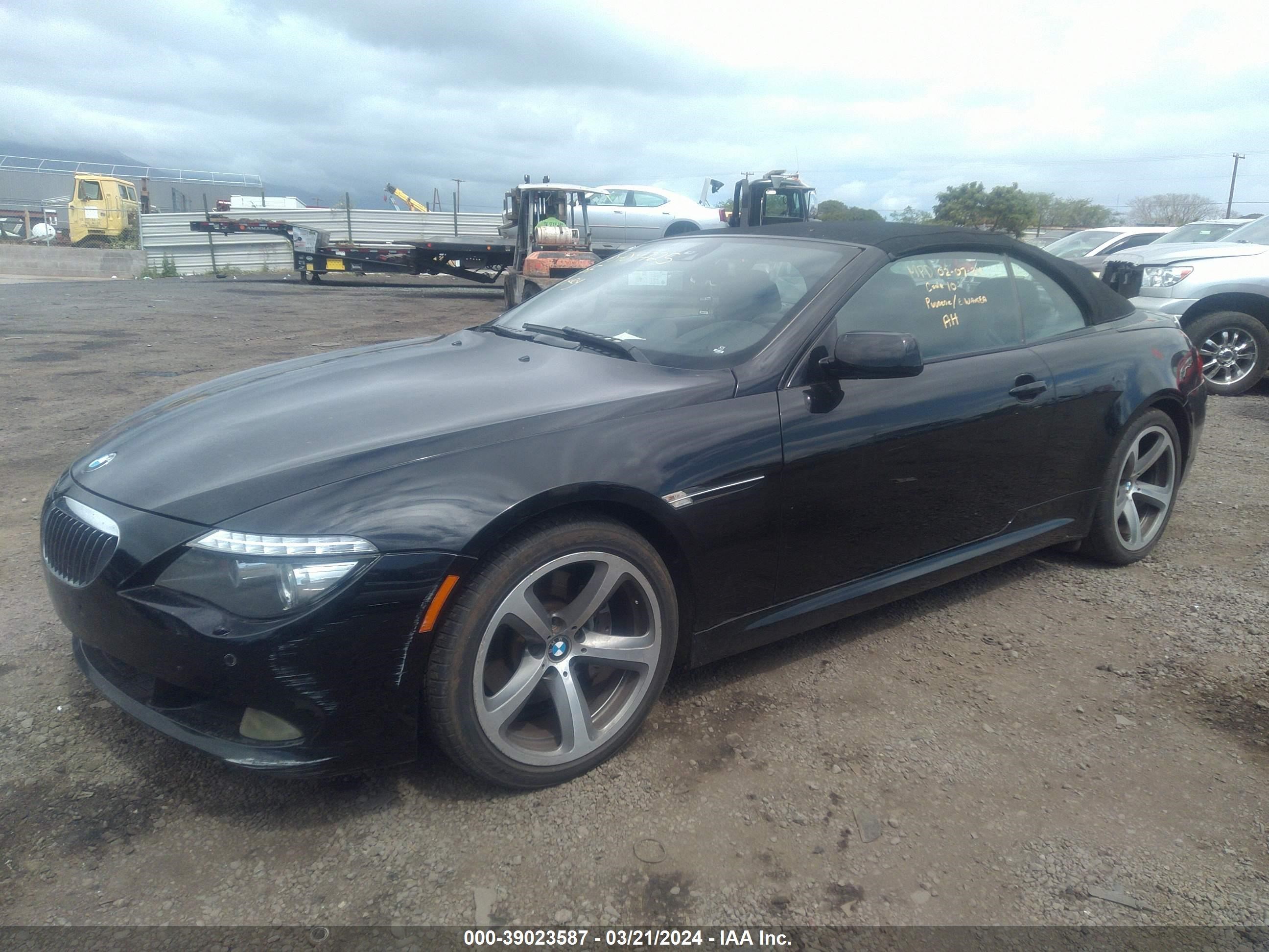 Photo 2 VIN: WBAEB53568CX61837 - BMW 6ER 