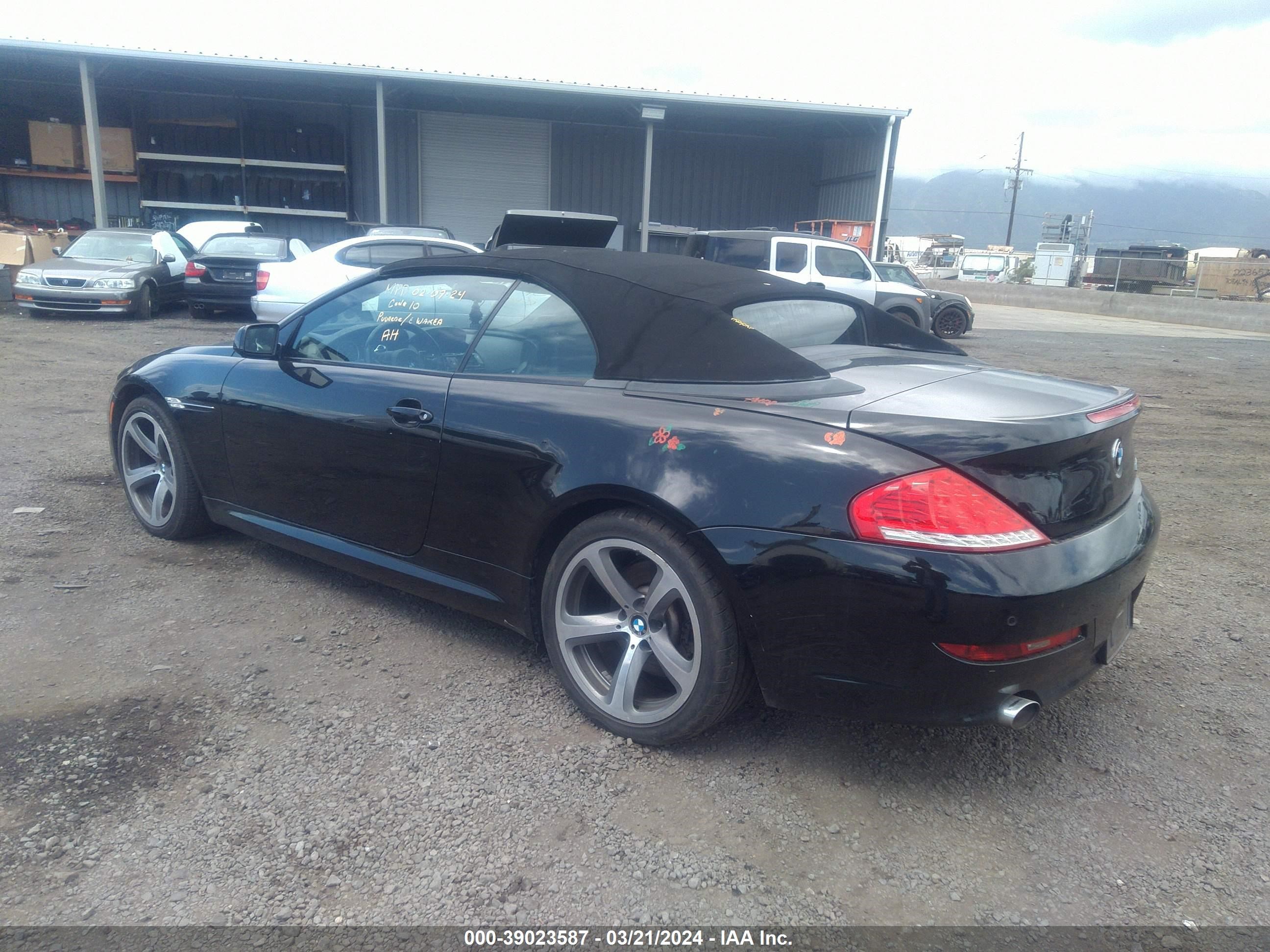 Photo 3 VIN: WBAEB53568CX61837 - BMW 6ER 