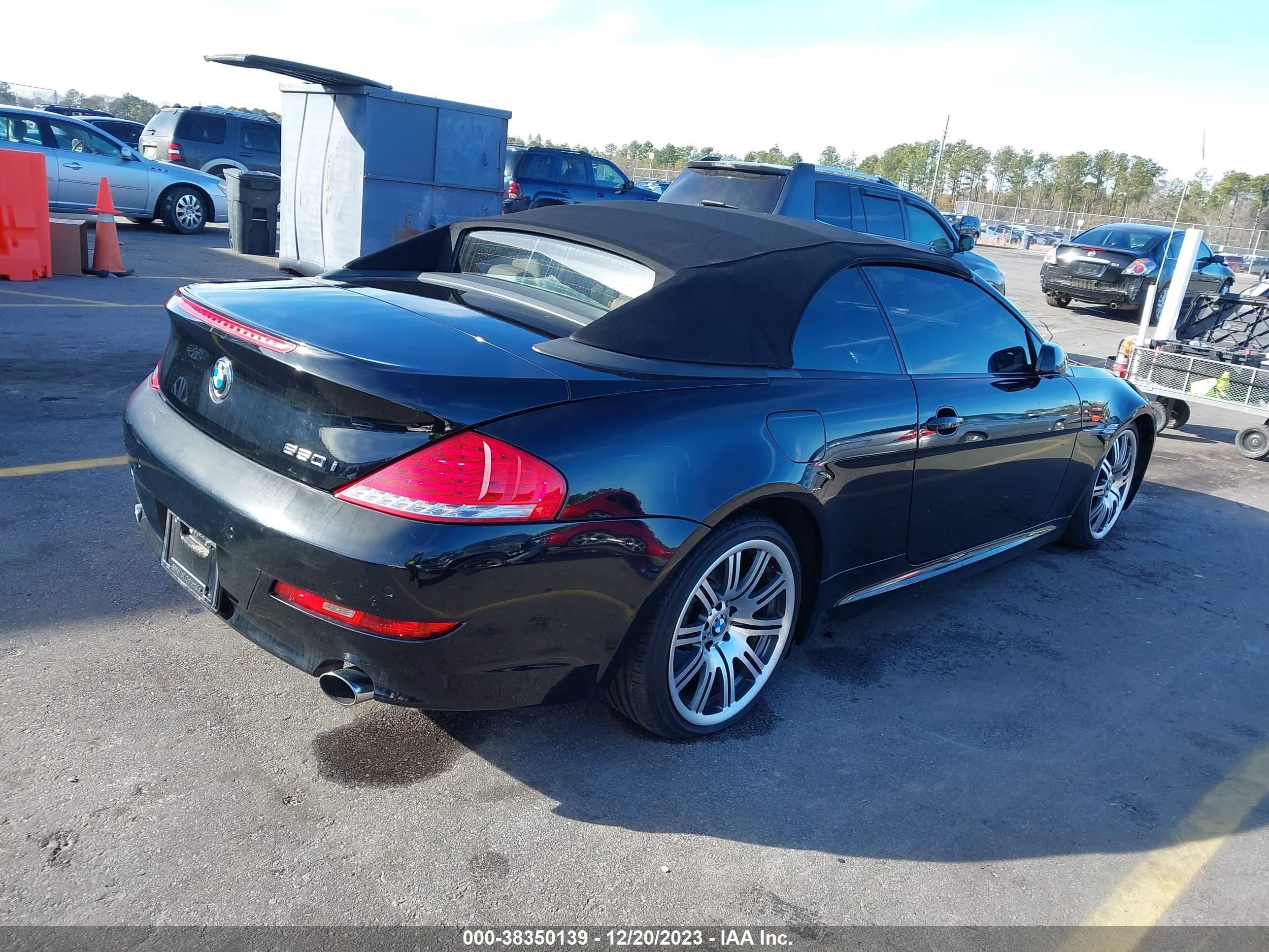 Photo 3 VIN: WBAEB53578CX61572 - BMW 6ER 