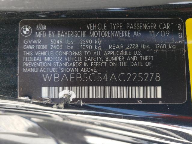 Photo 12 VIN: WBAEB5C54AC225278 - BMW 650 I 