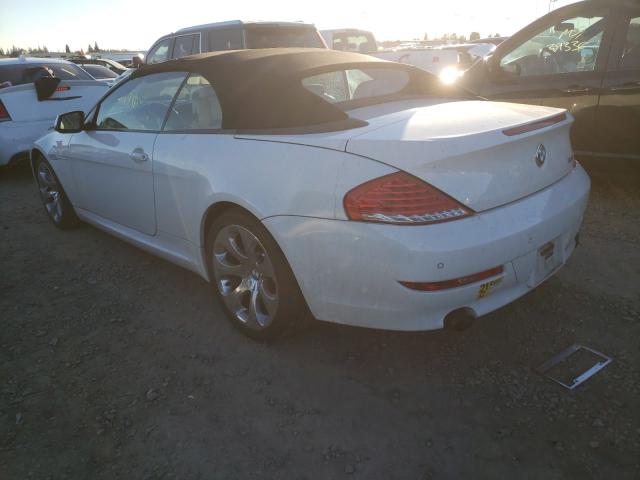 Photo 2 VIN: WBAEB5C56AC225248 - BMW 6 SERIES 