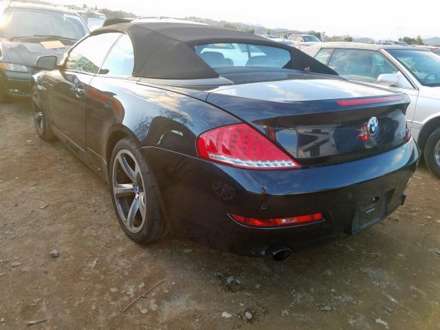 Photo 2 VIN: WBAEB5C5XAC225334 - BMW 650 I 