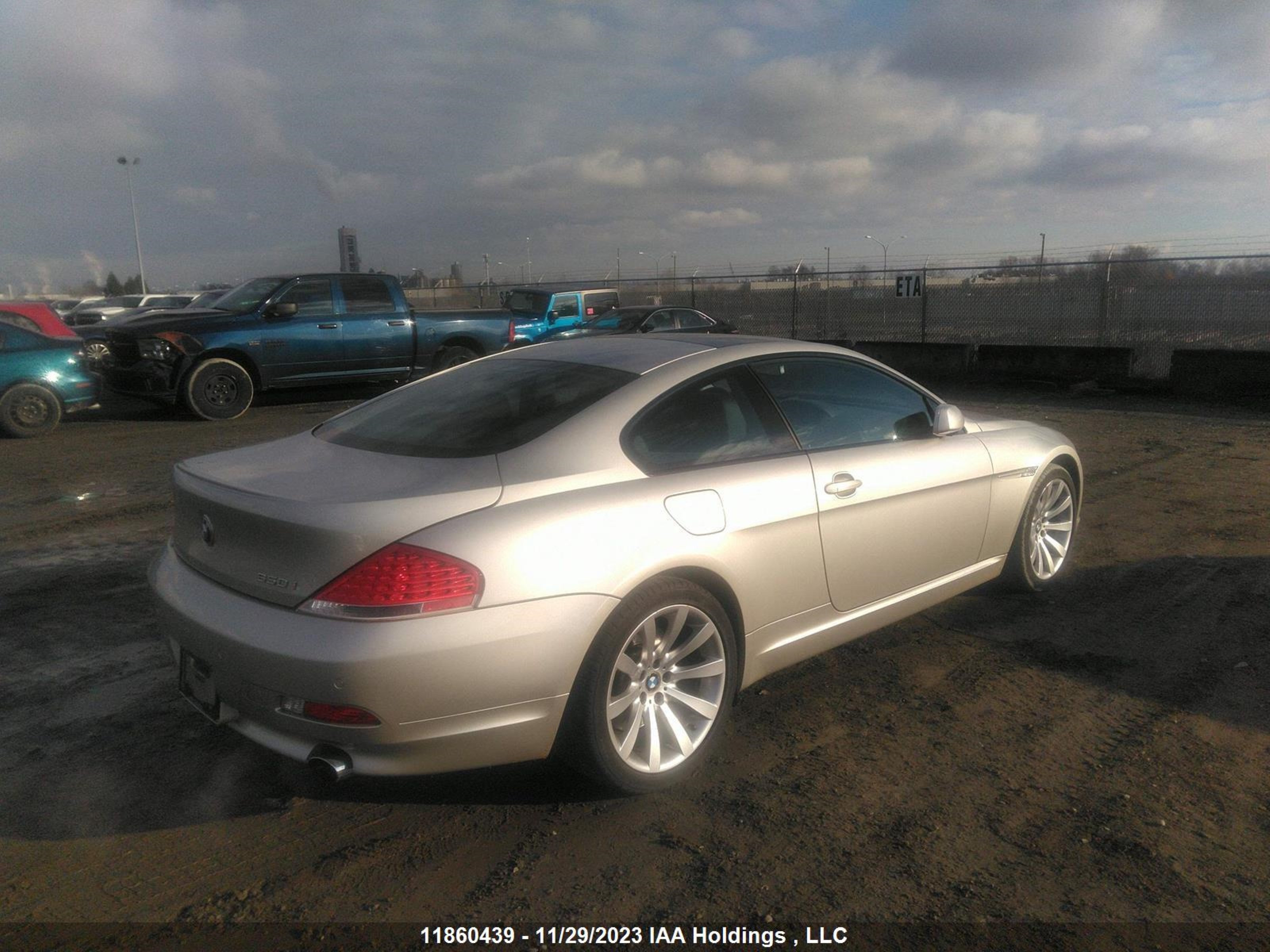 Photo 3 VIN: WBAEH13577CR52284 - BMW 6ER 