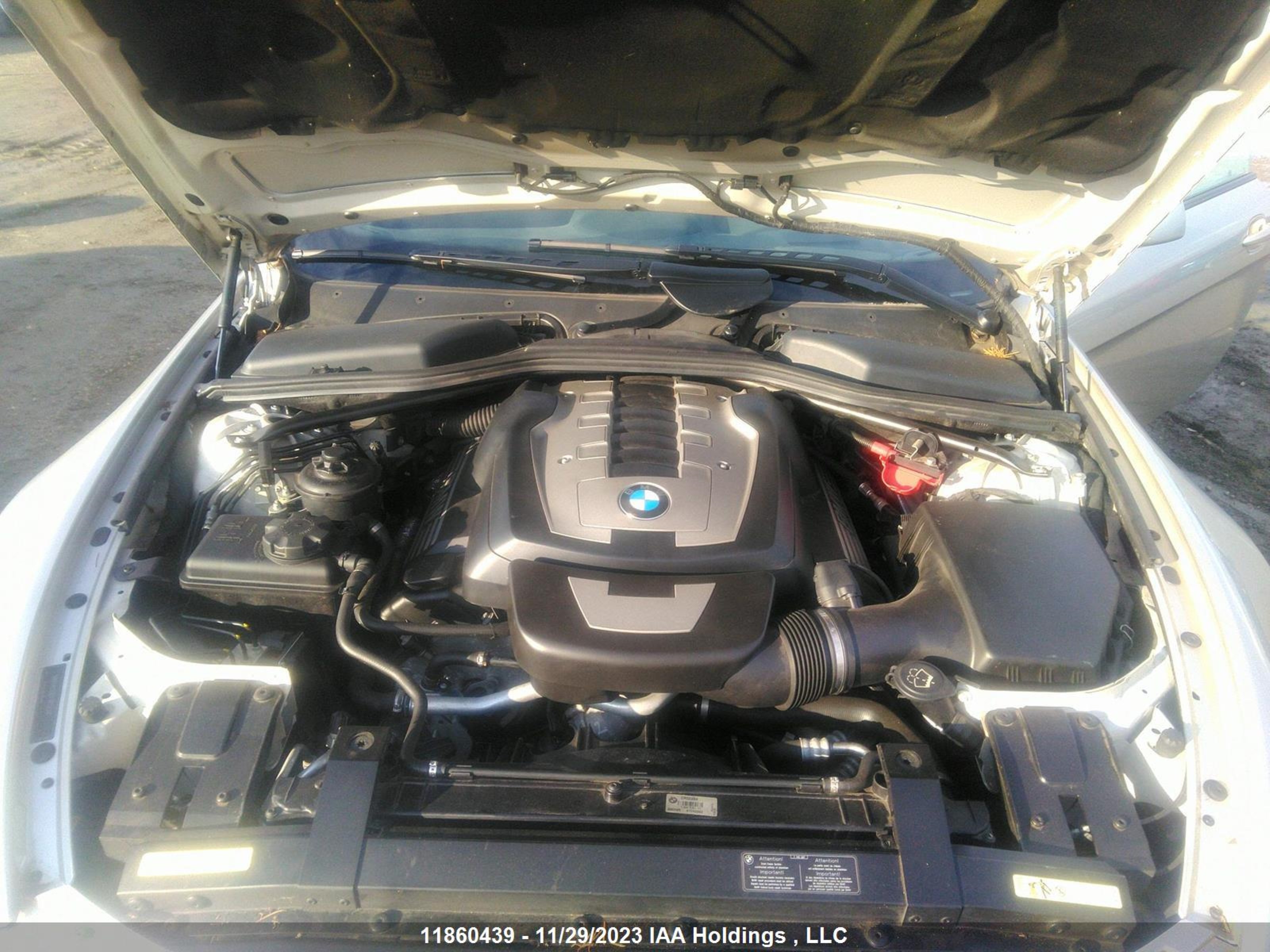 Photo 9 VIN: WBAEH13577CR52284 - BMW 6ER 