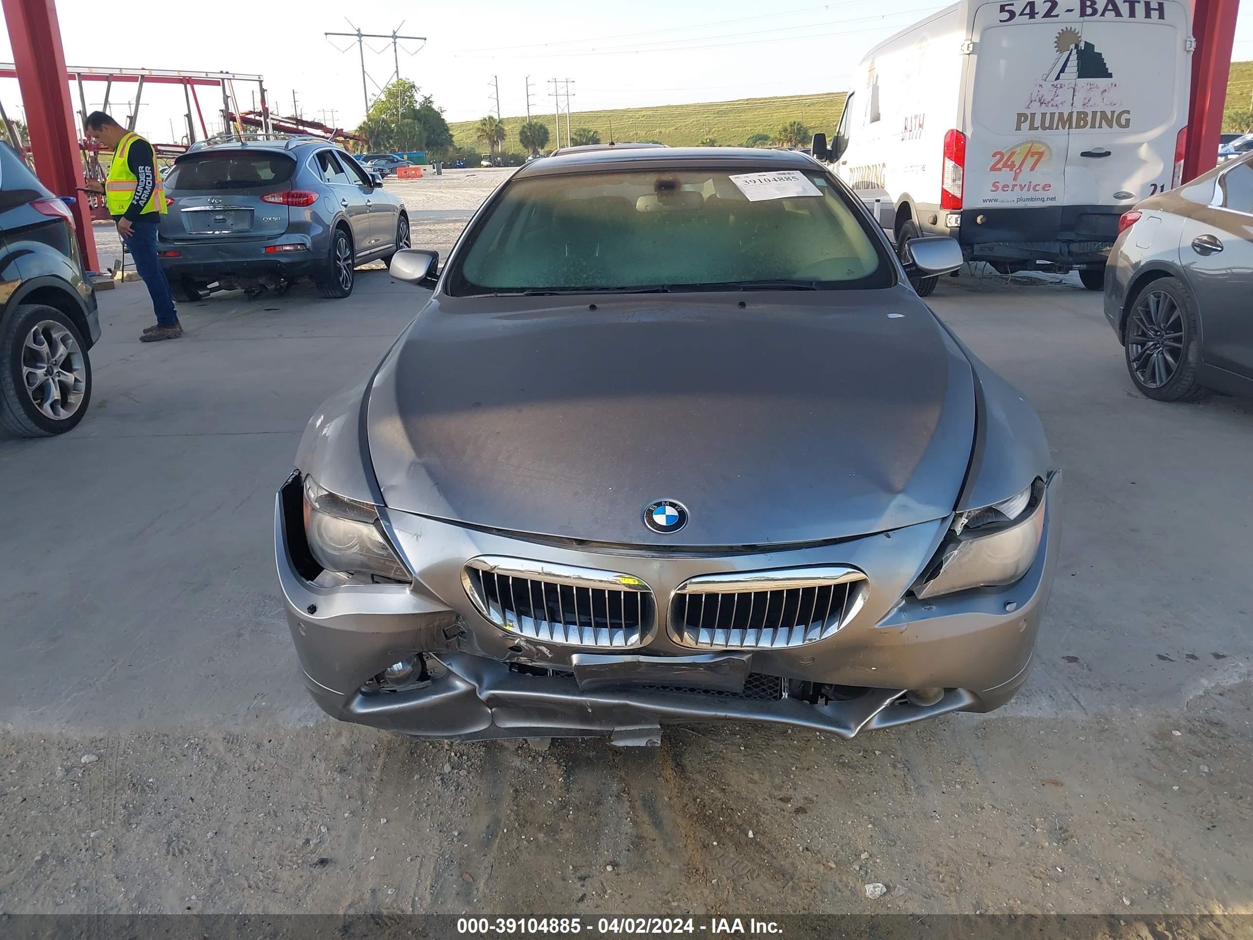 Photo 11 VIN: WBAEH13587CR51547 - BMW 6ER 