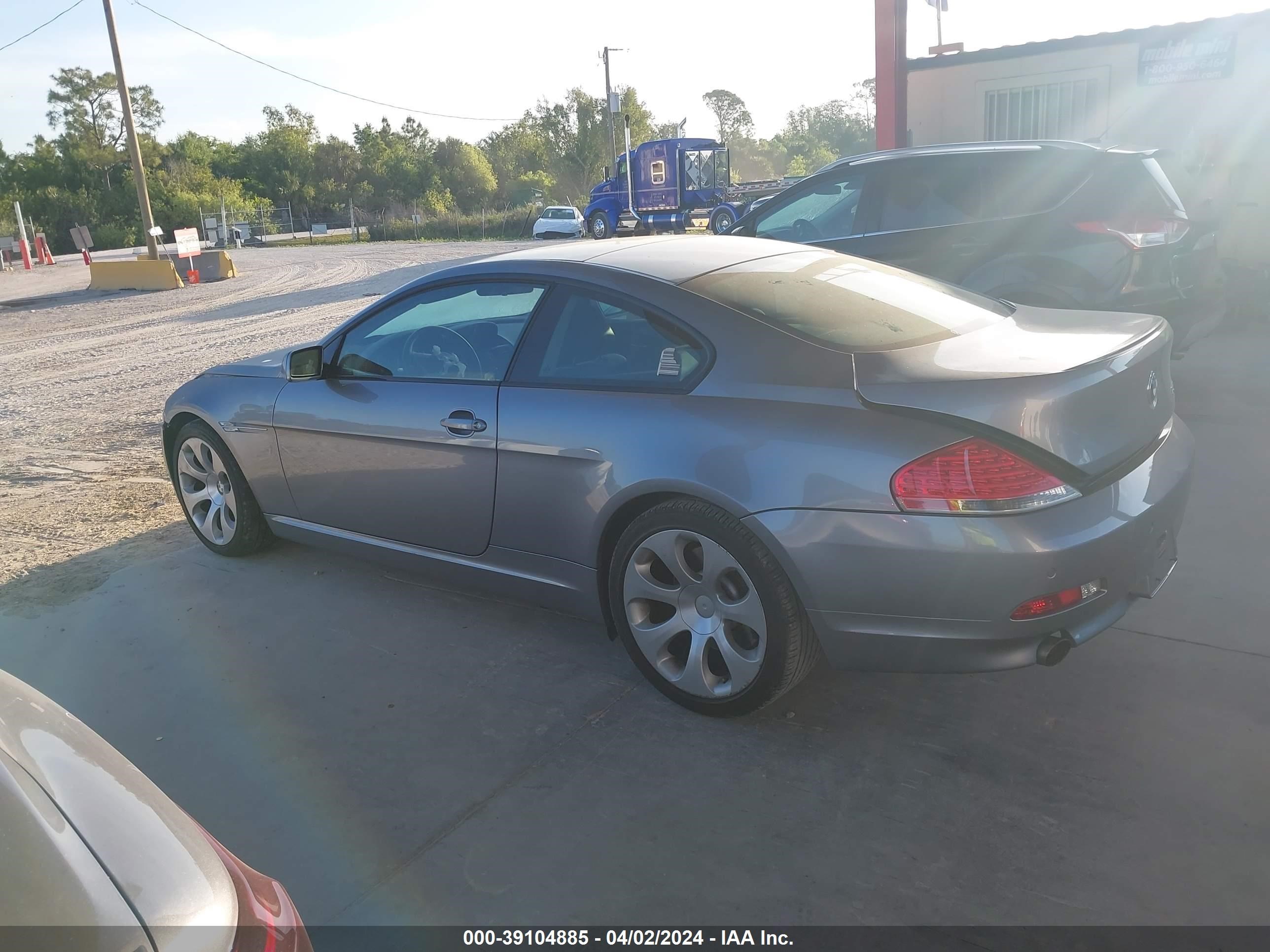 Photo 13 VIN: WBAEH13587CR51547 - BMW 6ER 