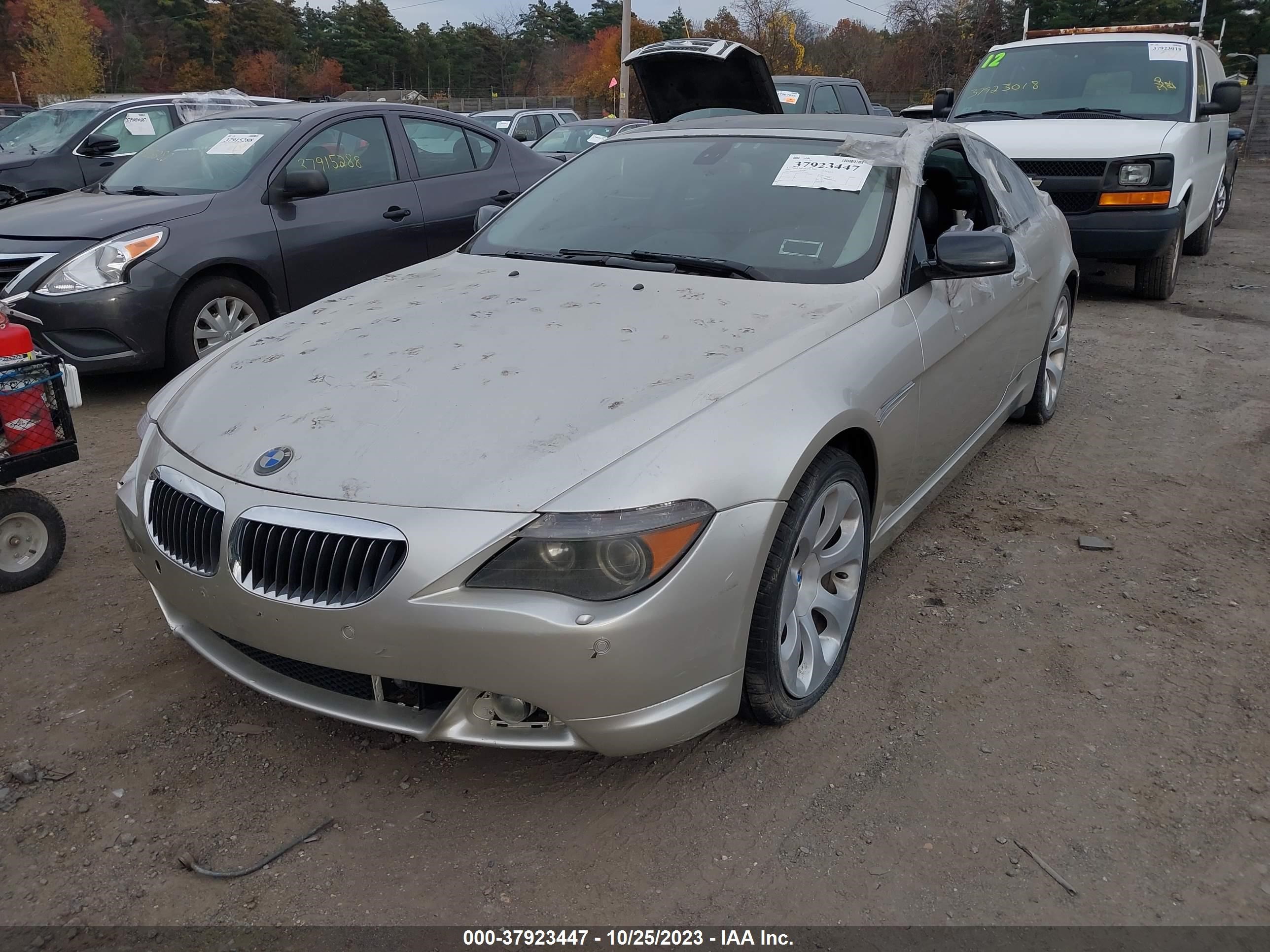 Photo 1 VIN: WBAEH13597CR52349 - BMW 6ER 