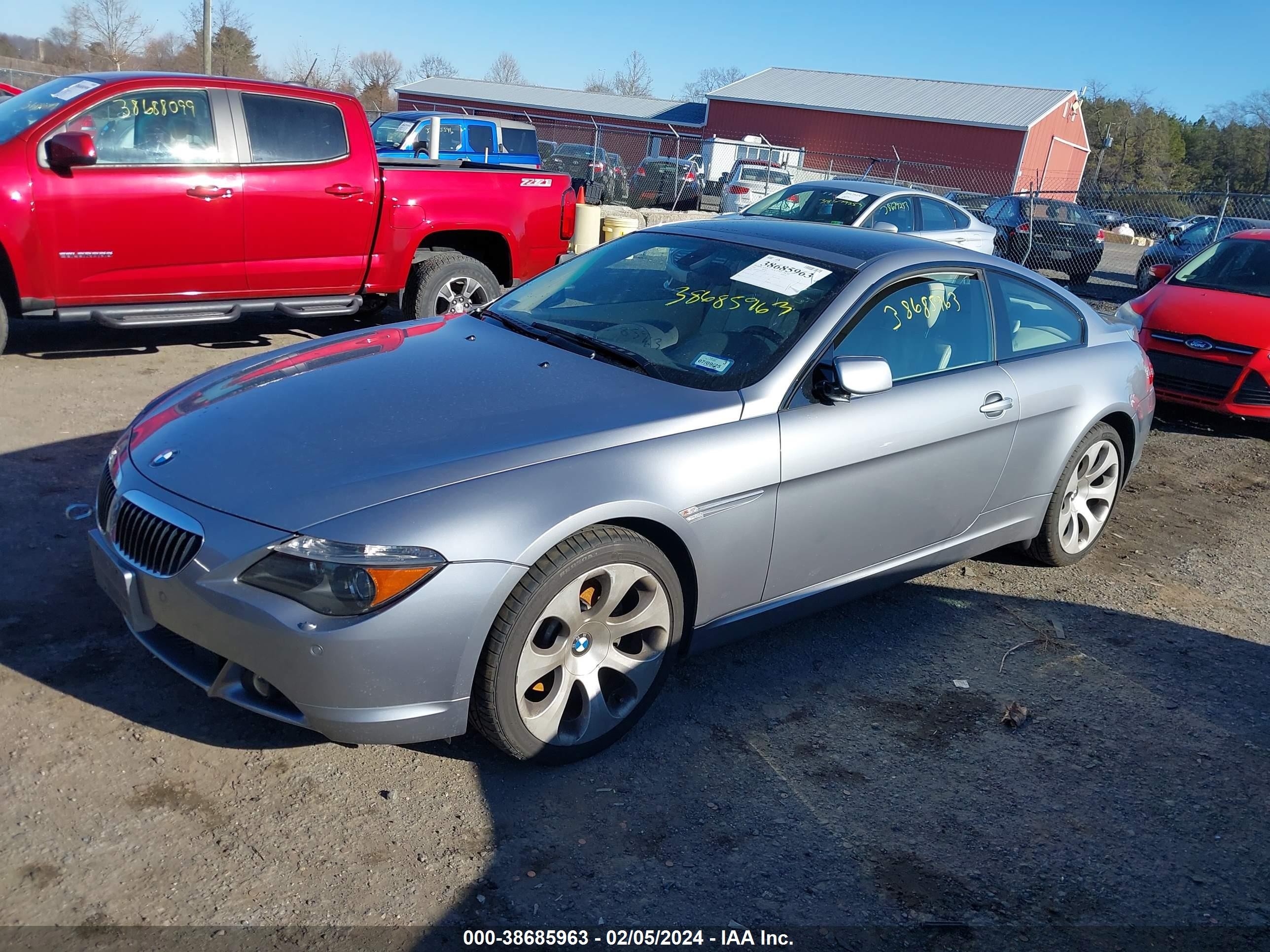 Photo 1 VIN: WBAEH73405B193670 - BMW 6ER 